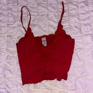 Forever 21 Scarlet Lace Cami